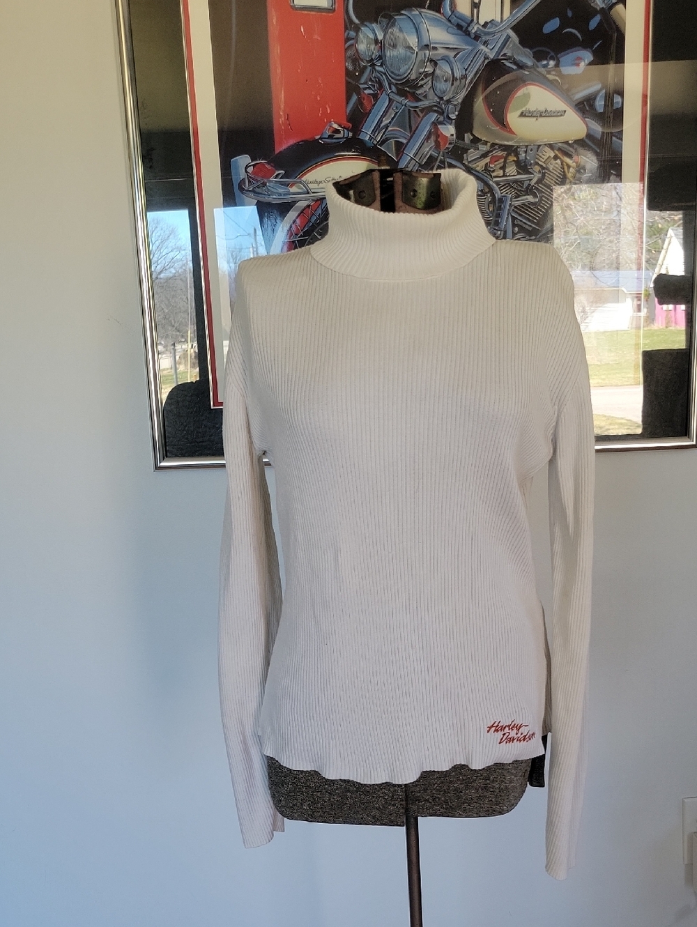 Harley-Davidson Sweater Medium White